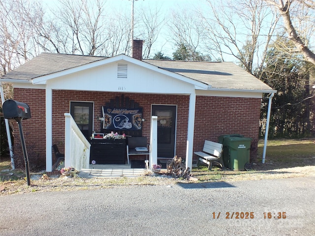 view of front of house