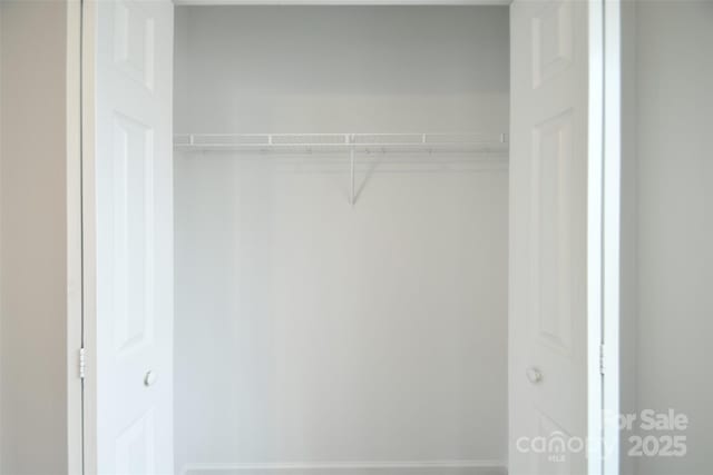 view of closet