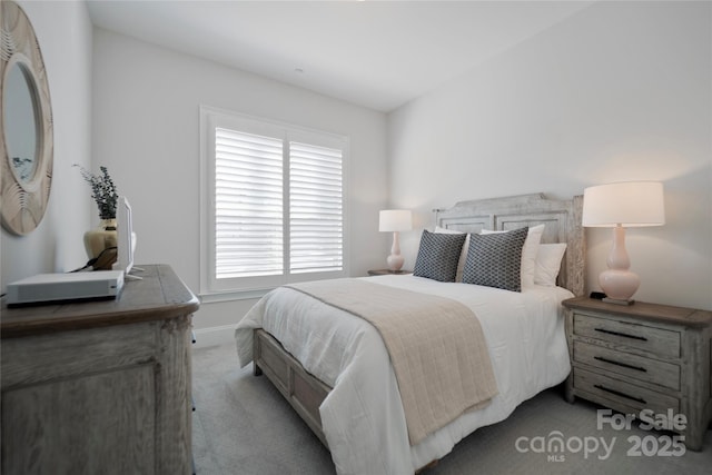 bedroom featuring carpet floors