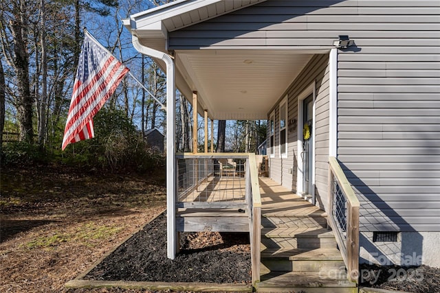 7 Pineview Rd, Fairview, NC 28730 - view of wooden porch