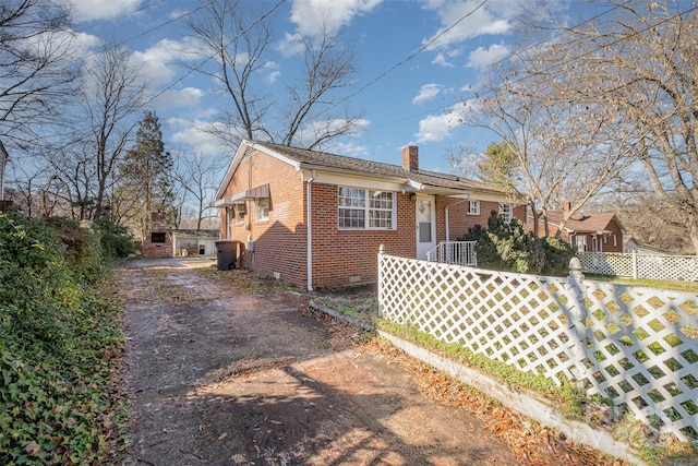 view of front of house