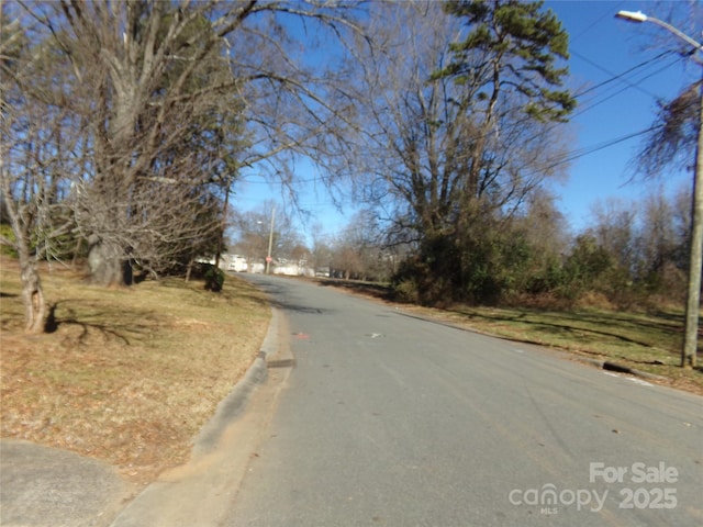 view of road