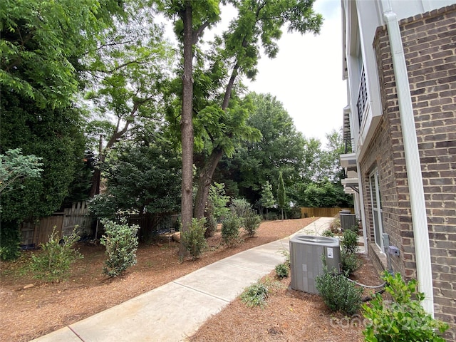 1225 E 34th St Unit Csw0419, Charlotte, NC 28205 - view of yard featuring central AC