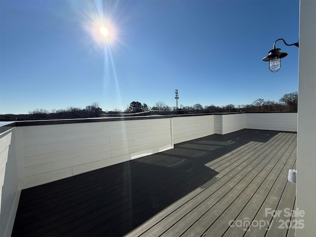 view of deck