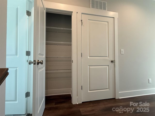 view of closet