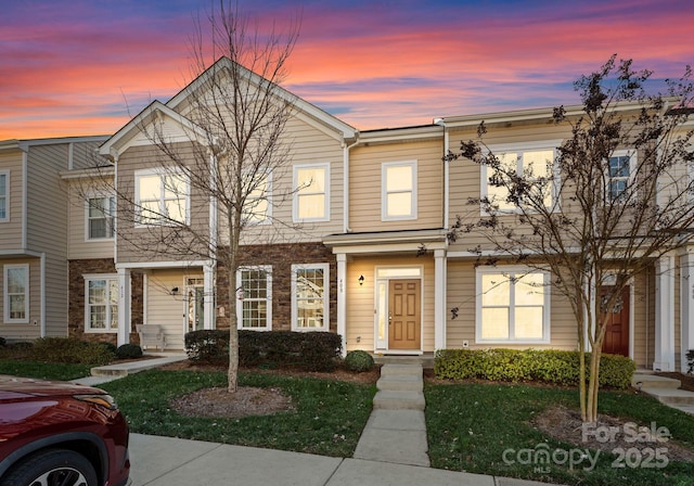 view of townhome / multi-family property