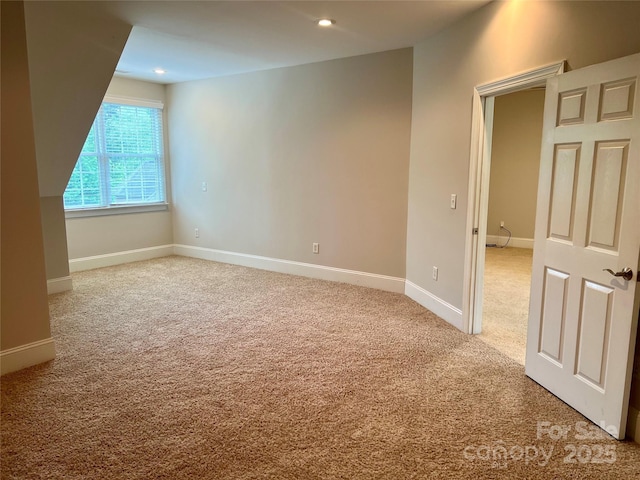 4150 Summit Ridge Ln, Denver, NC 28037 - bonus room with light carpet, baseboards, and recessed lighting