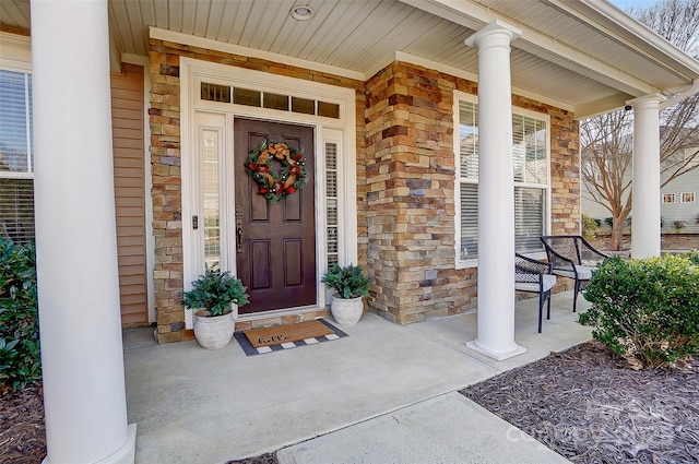 view of property entrance