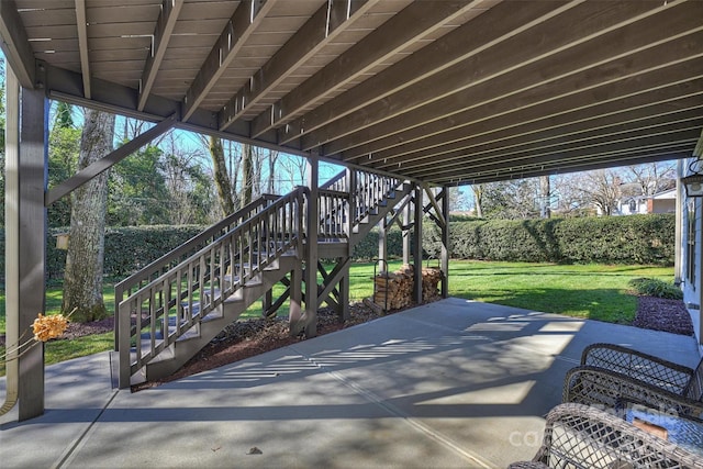 view of patio