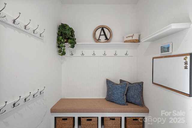 view of mudroom