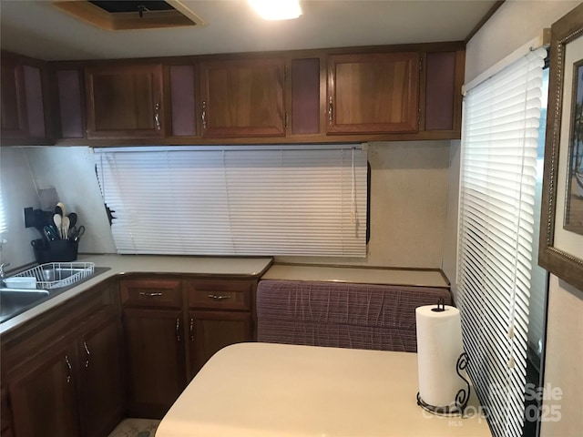 135/137 Indian Harbor Trl Unit E16/17, Mount Gilead, NC 27306 - kitchen featuring light countertops and a sink