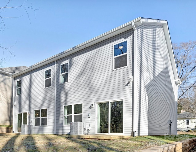 view of rear view of property