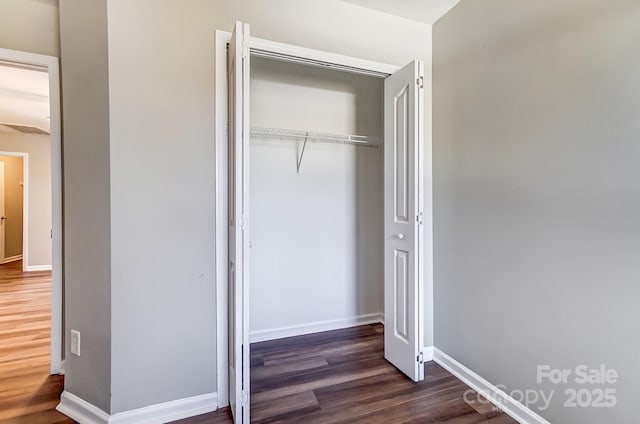 view of closet