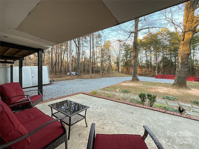 view of patio