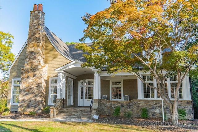 view of front of house