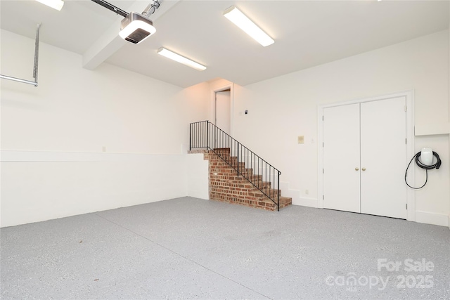 1333 Carlton Ave, Charlotte, NC 28203 - garage featuring a garage door opener