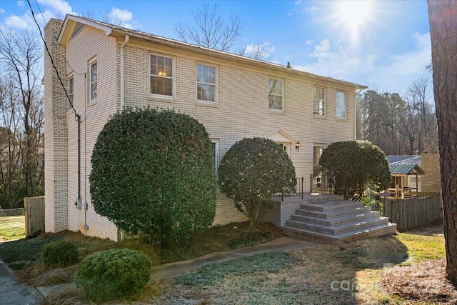 view of rear view of house