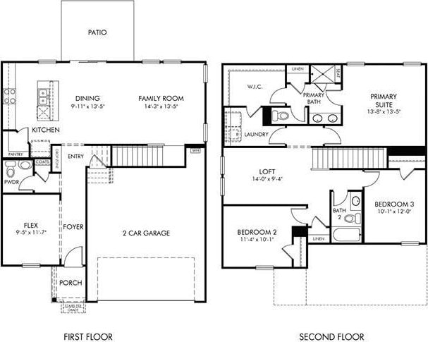 1515 Harper Landing Blvd, Stanley, NC 28164 - view of floor plan / room layout