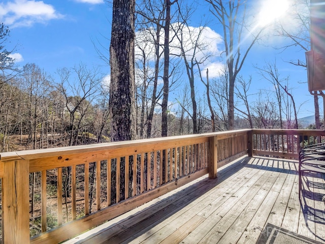 view of deck