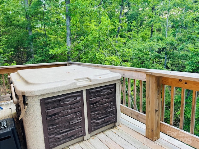 131 Pierpoint Dr, Lake Lure, NC 28746 - view of wooden terrace