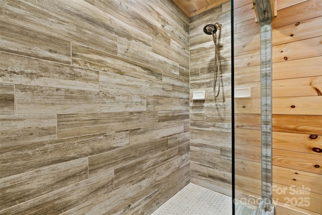 62 N Bear Cliff Dr, Nebo, NC 28761 - full bathroom with a stall shower