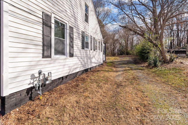 view of side of home