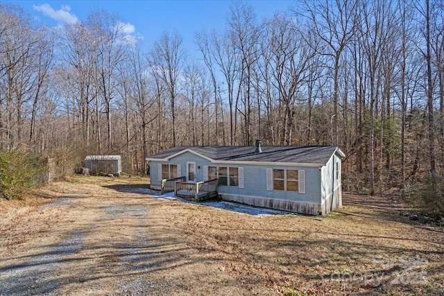 view of front of house