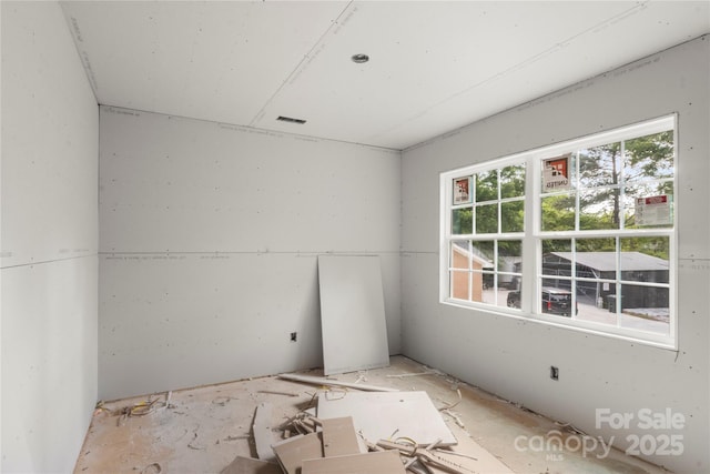 view of empty room