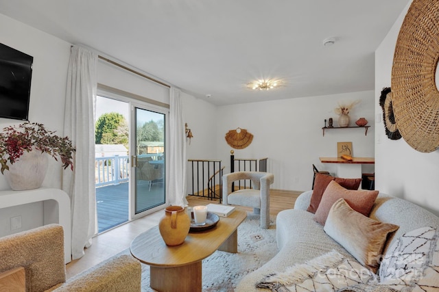 view of living room