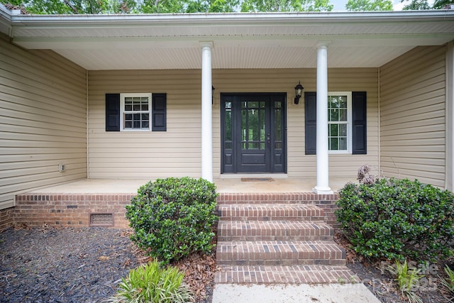 1313 Western Hills Ln, Vale, NC 28168 - entrance to property with covered porch