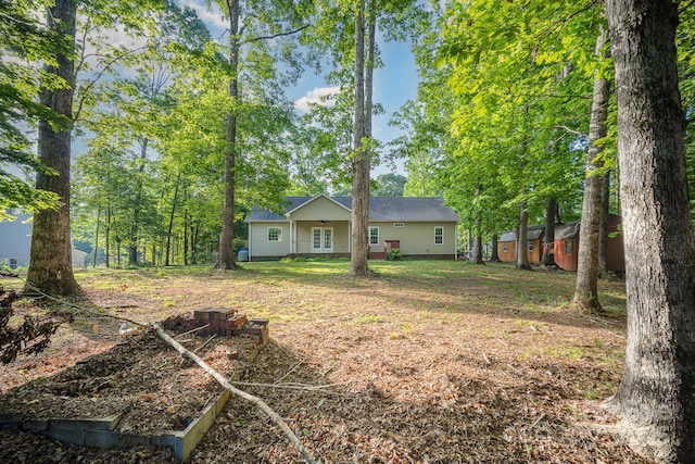 1313 Western Hills Ln, Vale, NC 28168 - view of yard