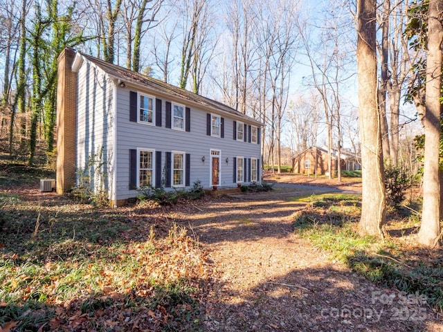 view of colonial house