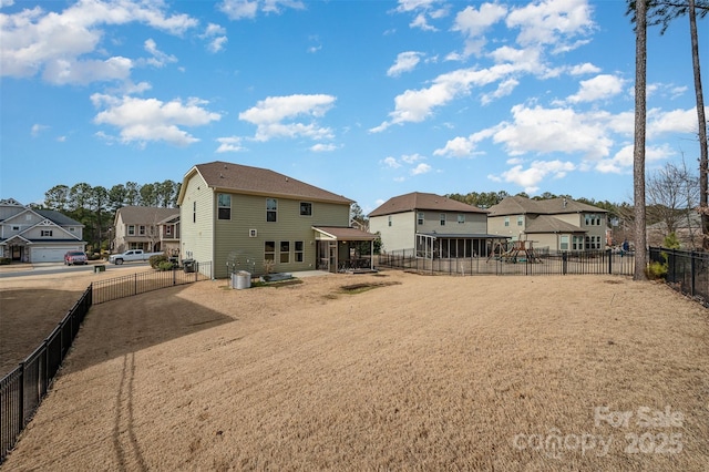 view of back of property