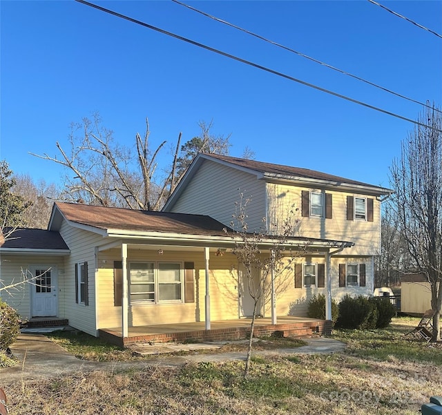 view of front of house