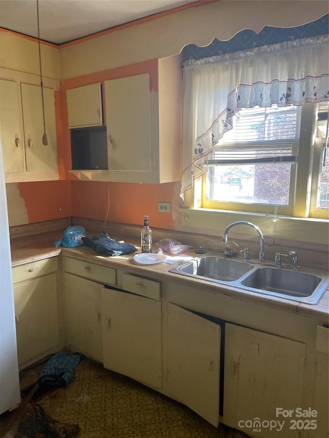 kitchen featuring sink