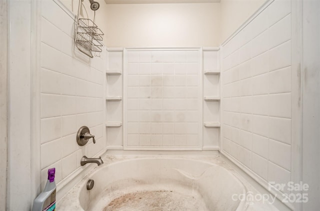 bathroom with  shower combination