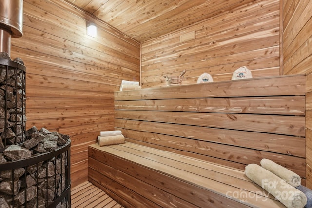 view of sauna / steam room