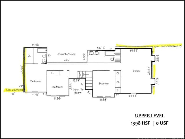 430 43rd Ave NW, Hickory, NC 28601 - floor plan / room layout