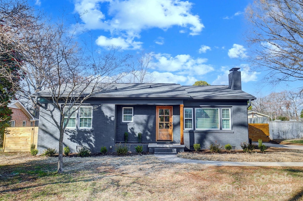 view of ranch-style house