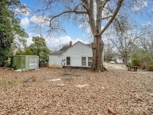 view of rear view of house