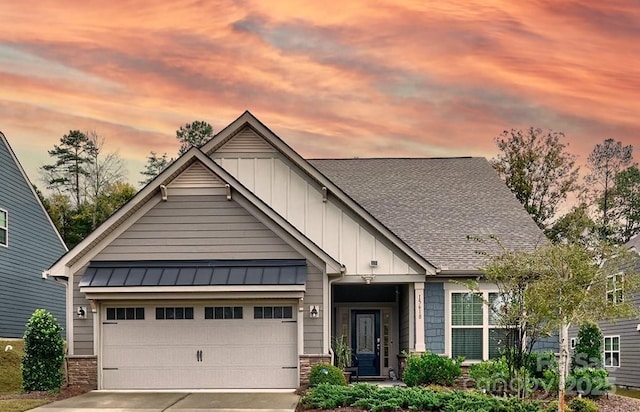 view of craftsman house