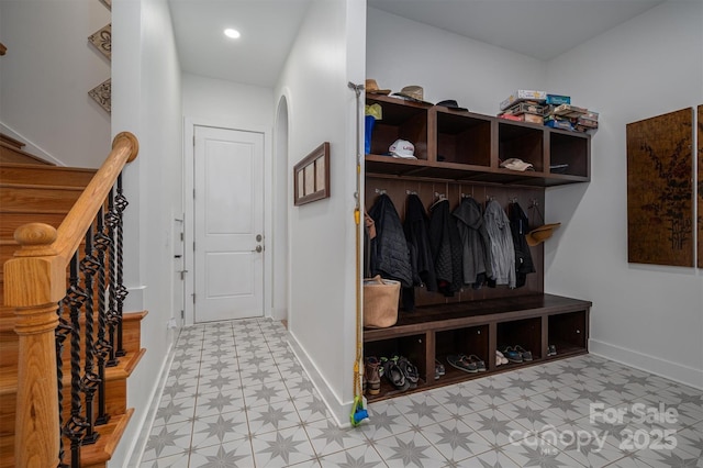 view of mudroom