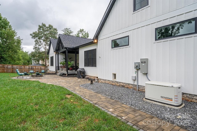 exterior space featuring a patio