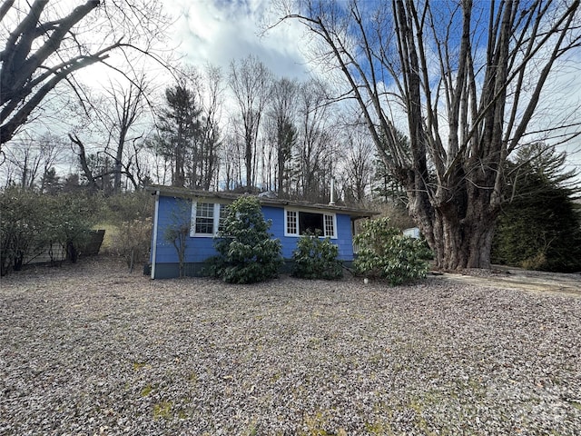 view of ranch-style home