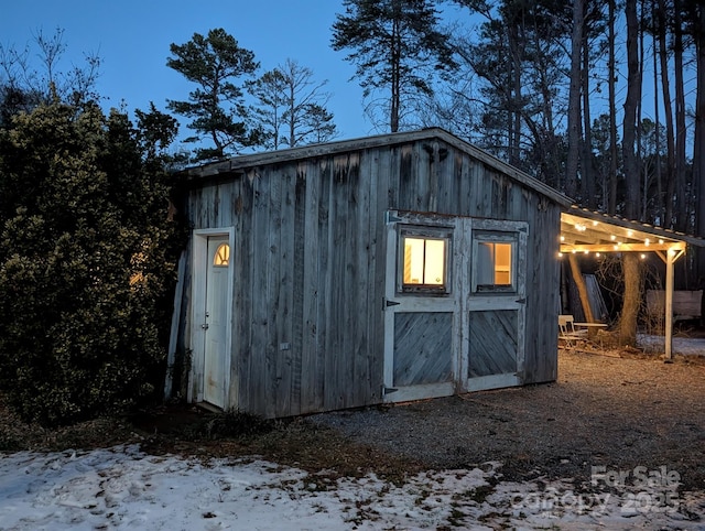 1737 Whitesides Rd, Forest City, NC 28043 - view of outdoor structure