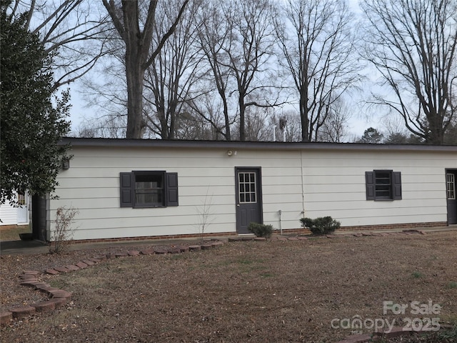 view of rear view of house