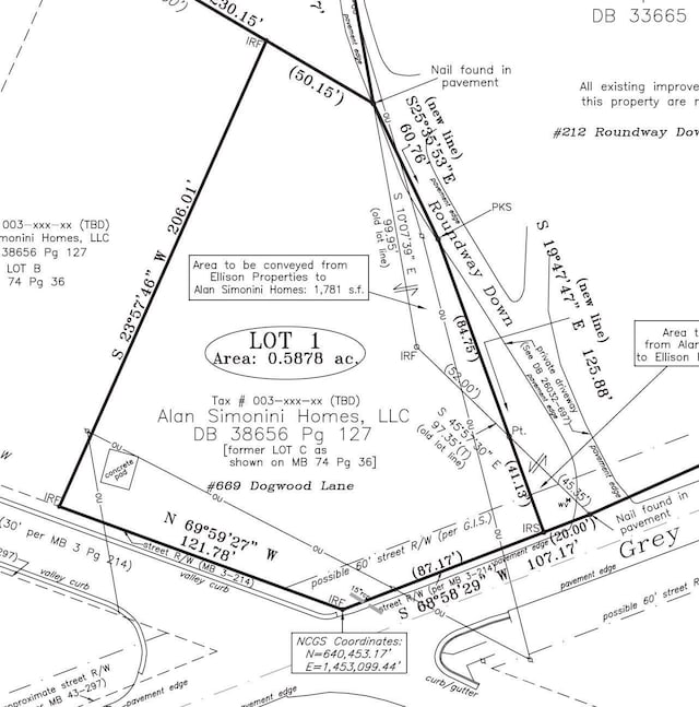 669 Dogwood Ln, Davidson NC, 28036 land for sale