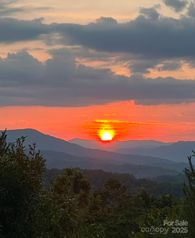 view of mountain feature