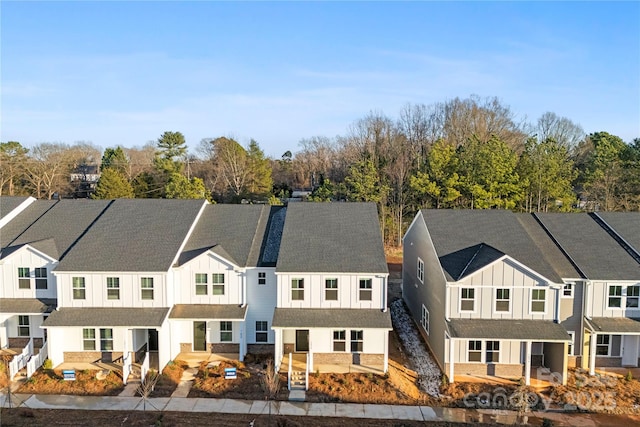 view of rear view of property