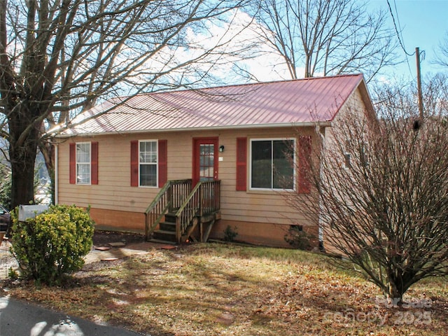 view of ranch-style home